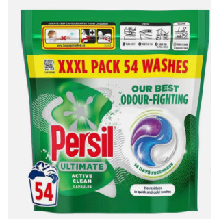 Универсальные капсулы для стирки Persil Ultimate Active Clean, 54 шт.